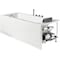 Eago 6Ft Acrylic White Rectangular Whirlpool Bathtub w Fixtures AM154ETL-L6 - alternate 5